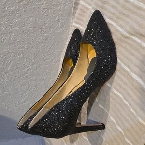 Antonio Melani Heels. 9.5. Sparkly Black